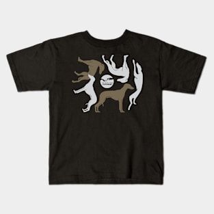 CAMO SIGN (BROWN) FOR SIGHTHOUND LOVERS Kids T-Shirt